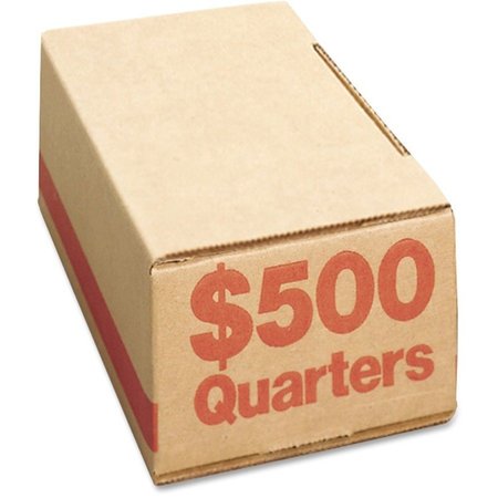 ICONEX Coin Box, Quarters, 500 Dollar Cap, 1200/CT, Orange PK ICX94190089